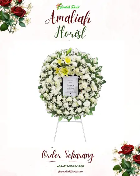 Krans Bunga Duka Bayung Cerik